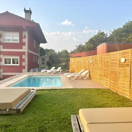 Villa Holibai, San Martino, Desconecta En Esta Gallega Con Vistas A Islas Cies Baiona