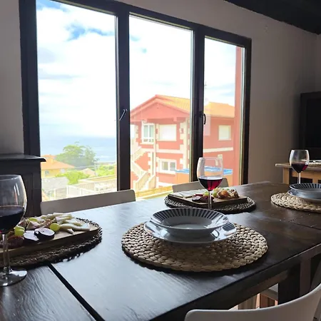 Villa Holibai, San Martino, Desconecta En Esta Gallega Con Vistas A Islas Cies Baiona